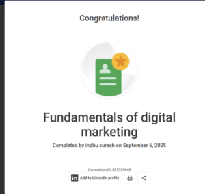 google certificate for digital marketing